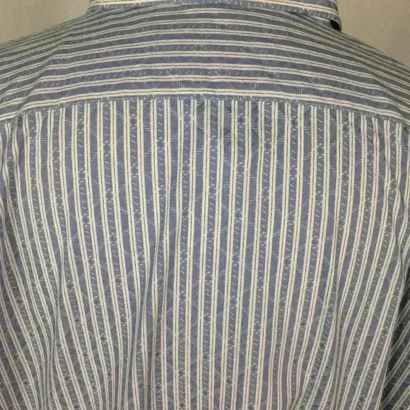 NWT PRONTO UOMO Long Sleeve Multi-Color 2X SHIRT - Picture 4 of 6